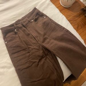 H&M Chocolate Jeans